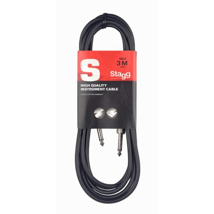Stagg SGC3 3M/10FT Instrument Cable