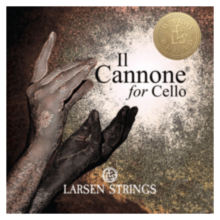 Larsen Larsen Cannone Cello String Set, Warm & Broad
