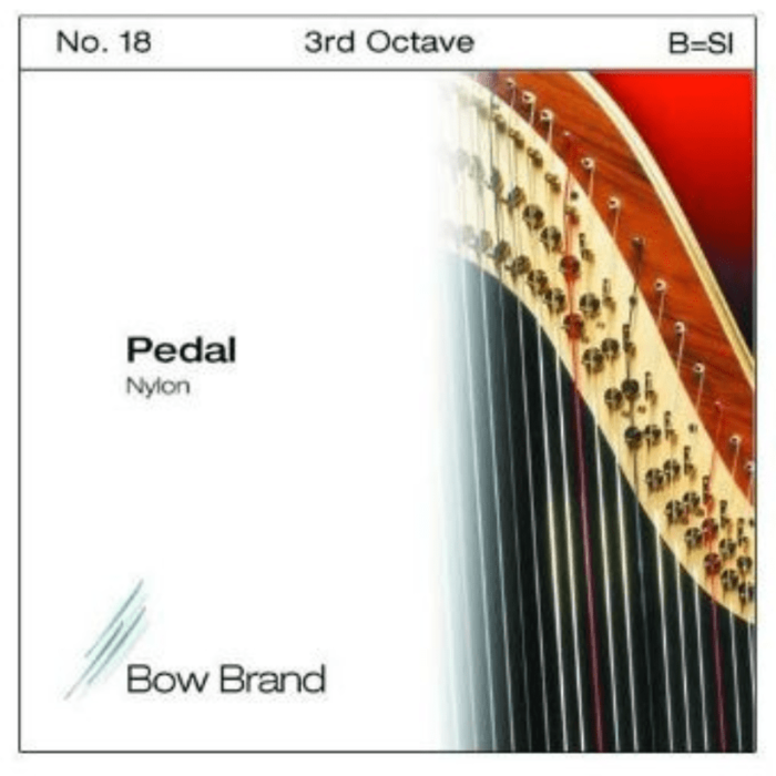Bow Brand Pedal Nylon 3rd Octave B=SI No.18