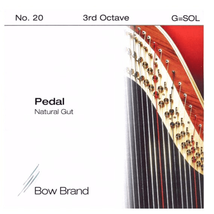 Bow Brand Pedal Natural Gut 3rd Octave G=SOL No.20