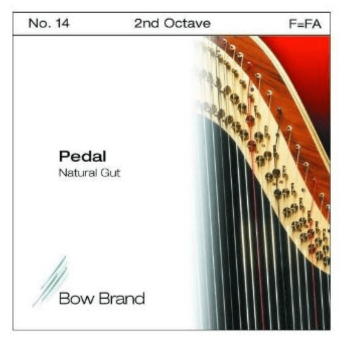 Bow Brand Pedal Natural Gut 2nd Octave F=FA No.14