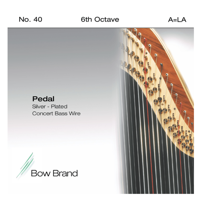 Bow Brand Pedal Concert Bass Wire 6th Octave A=LA No.40