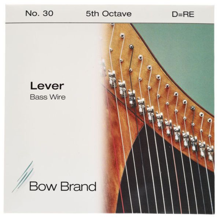 Bow Brand Lever Bass Wire 5th Octave D=RE No.30
