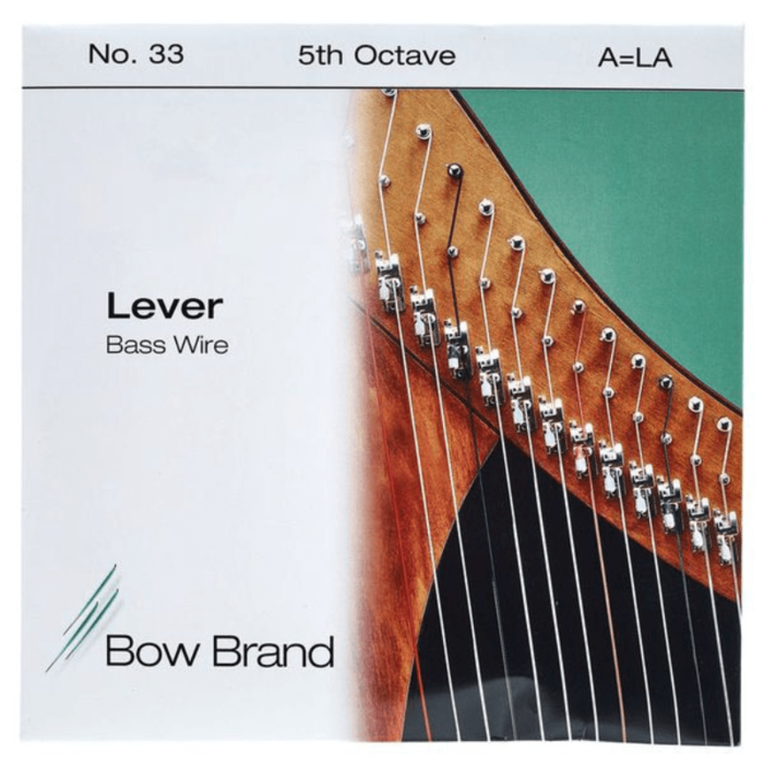 Bow Brand Lever Bass Wire 5th Octave A=LA No.33