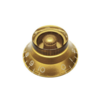 Boston Transparent Guitar Knob Gold