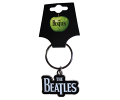 Beatles Keychain Drop T Logo White