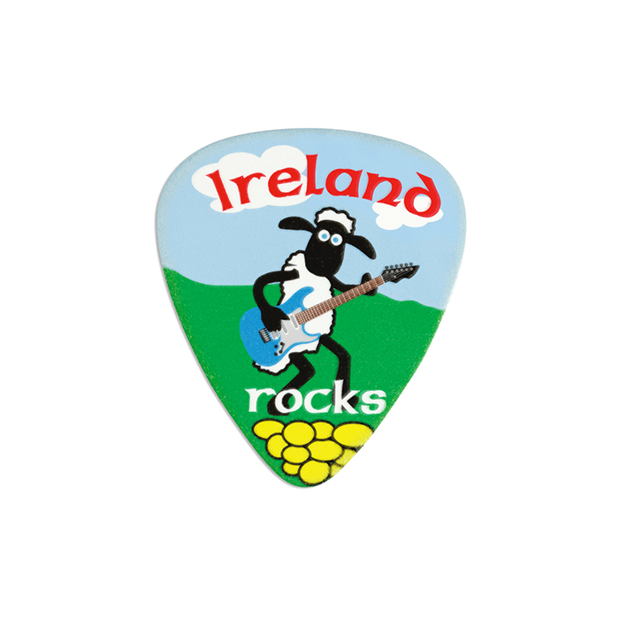 Ireland Rocks Sheep Plectrum Medium Gauge