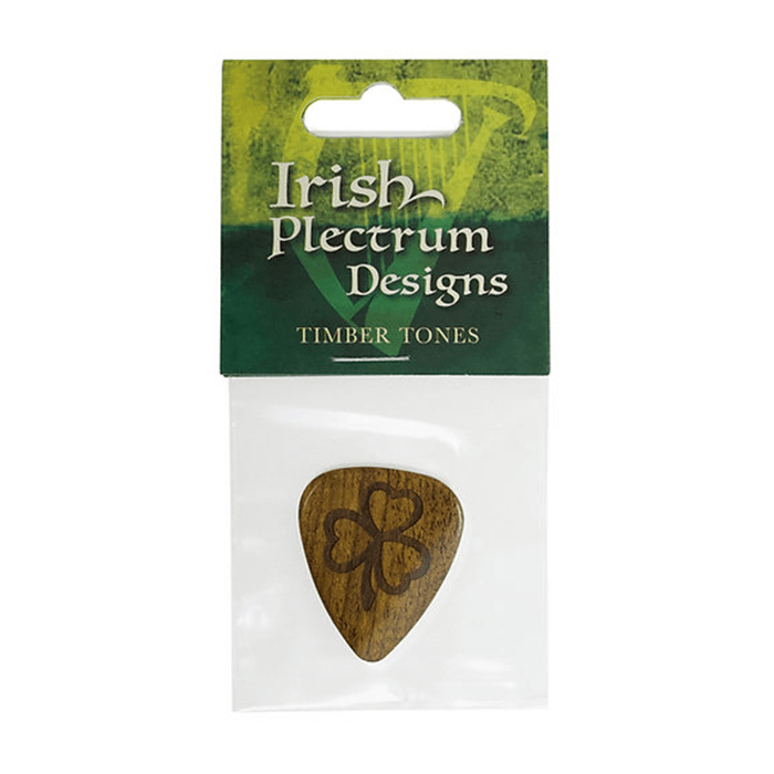 Shamrock Wooden Plectrum