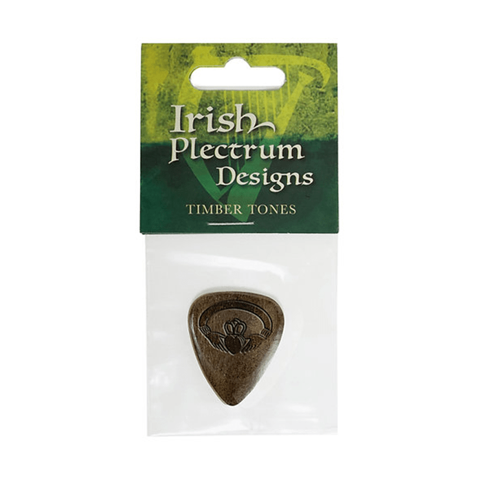 Claddagh Wooden Plectrum