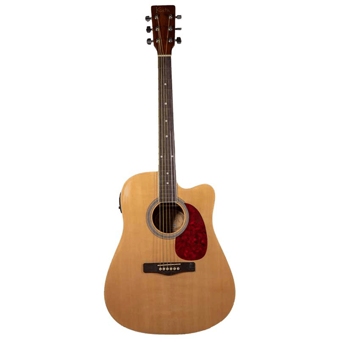Koda 4/4 Acoustic Cutaway Guitar Pack - Natural