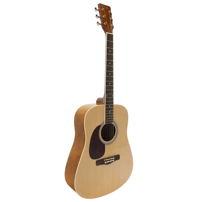 Koda 4/4 Left Handed Acoustic Guitar Pack - Natural