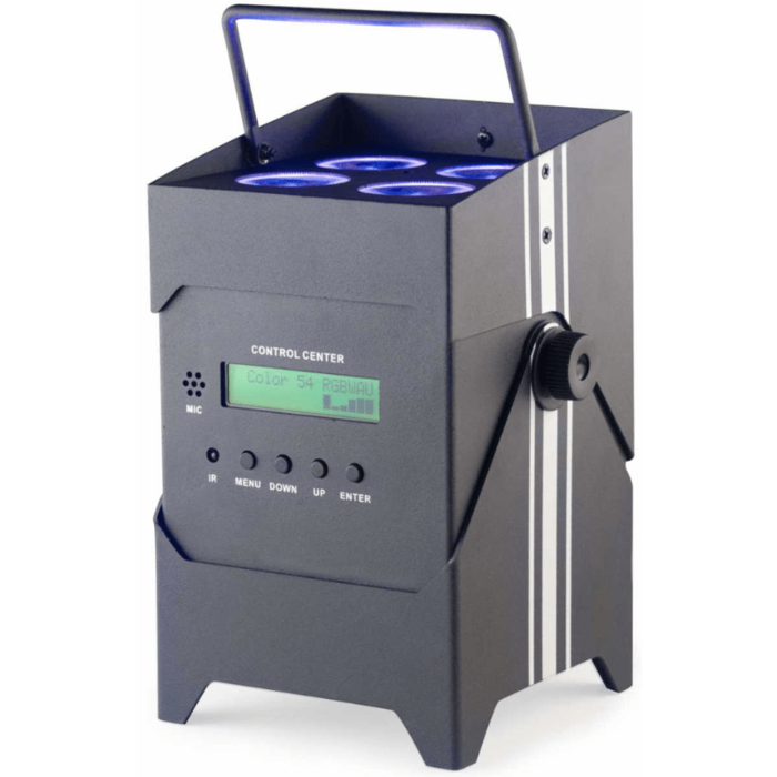 Stagg EU+UK BATT. PAR 4X8W 5IN1