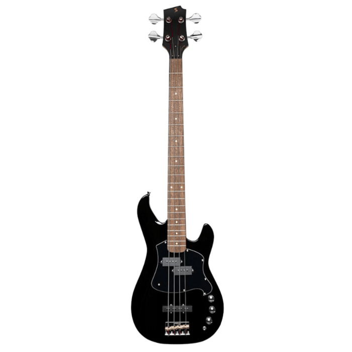 Stagg Electric Bass Silveray P Style Blk