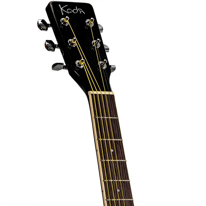 Koda 4/4 Cutaway Guitar Pack - Black