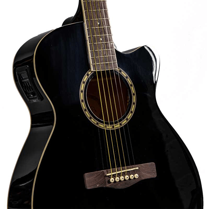 Koda 4/4 Cutaway Guitar Pack - Black