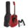 4/4 Left Handed Acoustic Guitar Pack - Red