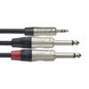 Stagg 1M/3FT Split minST.PL-2PLG DLX