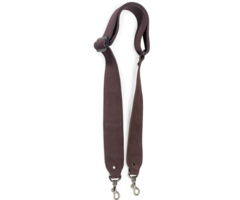 Stagg Banjo Suede Strap-Dark Brown