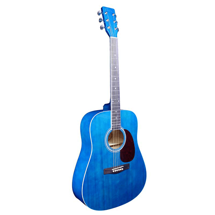 Koda 4/4 Acoustic Guitar Pack - Blue