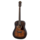 111DP MUBR Acoustic Delta Player Muddy Brown