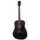 111MTBK Acoustic Guitar  Matte Black