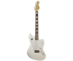 Revelation RJT-60 Ghost Left Handed White Electric Guitar