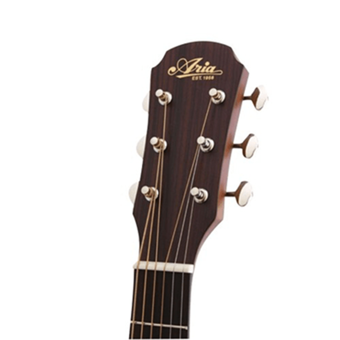 Aria 231N Parlour Acoustic Guitar Solid Spruce Top