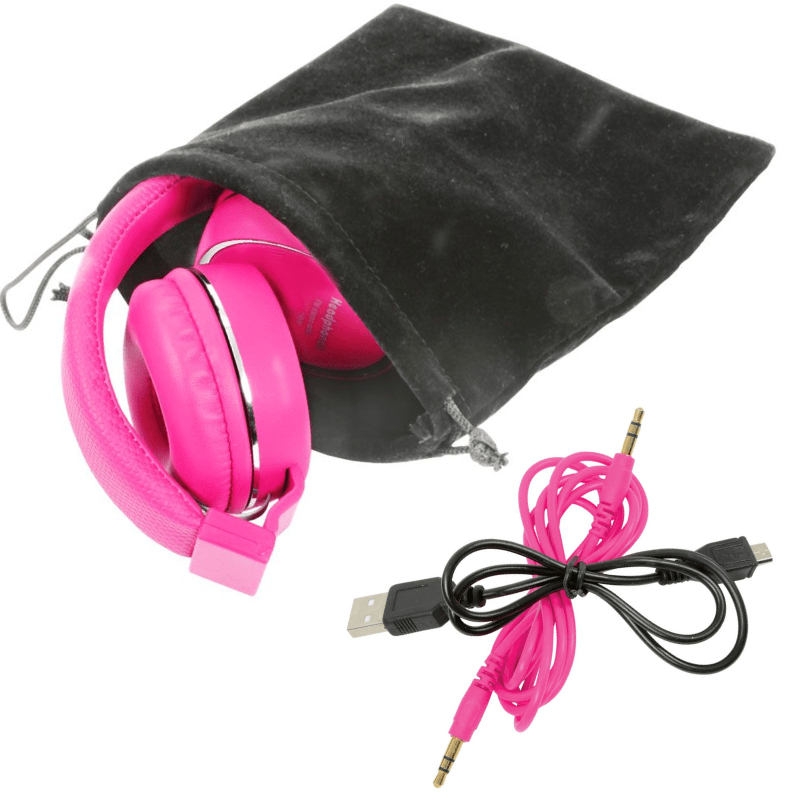Avlink PBH10-PNK Bluetooth Headphones Pink