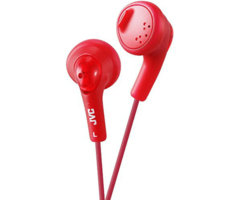 JVC Red Gumy + In Ear Phones