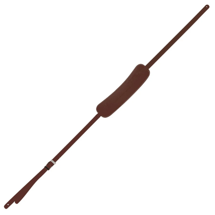 Perri 241 Vintage Guitars Strap Leather Brown EOL