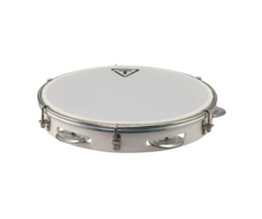 10' ABS Pandeiro - White