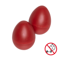 Stagg 2PC Egg Shakers /  3/4oz/RED