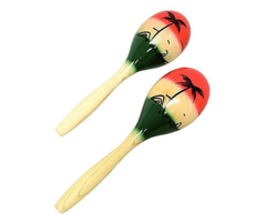 Club Salsa Maracas Hand Painted Palmbeach