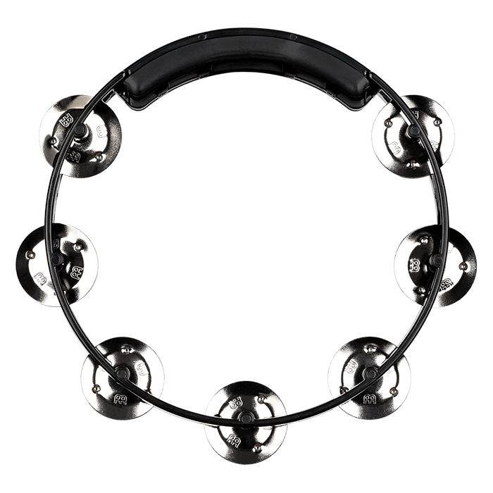 Meinl Black Tour Tambourine 8" Steel 1 Row MPHTT8BK
