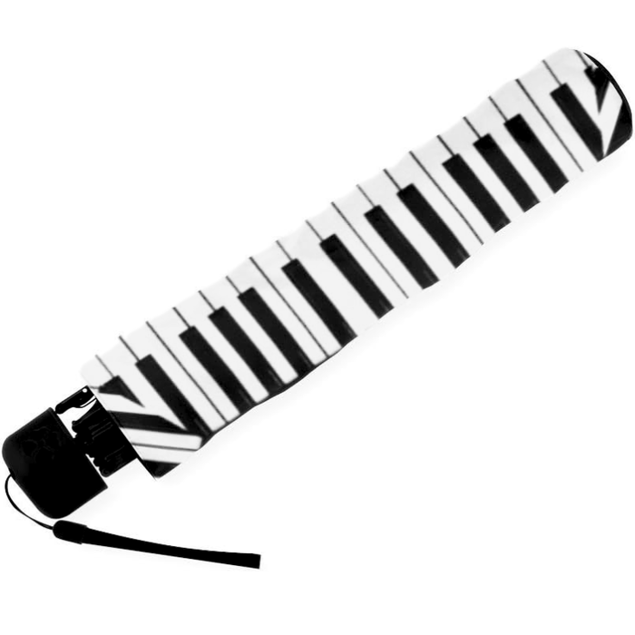 Umbrella Black And White Music  Notes/Keyboard