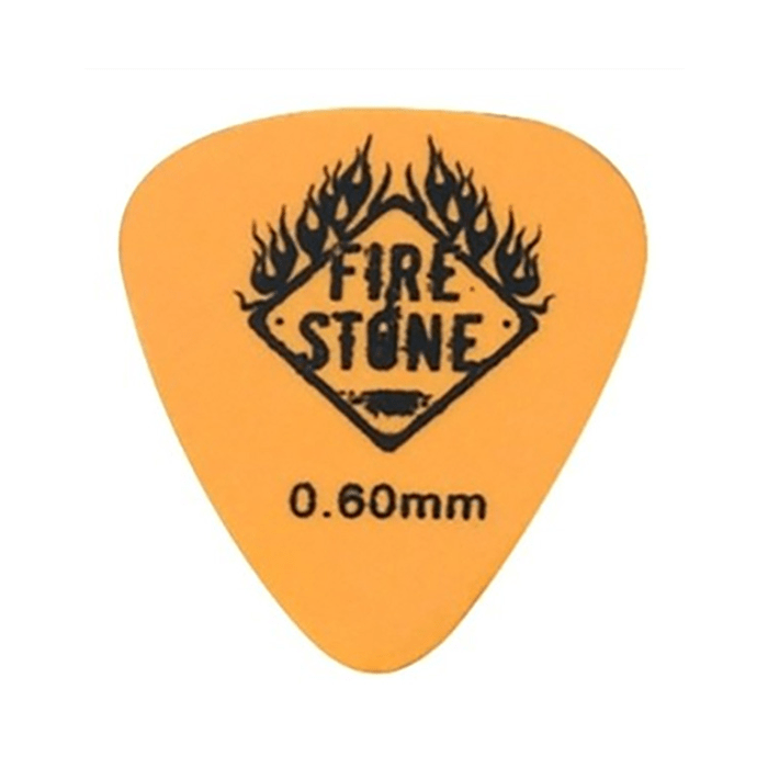 Fire & Stone Tortex .60mm Pick Orange