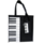 Canvas Tote Bag With Keyboard/Piano Design