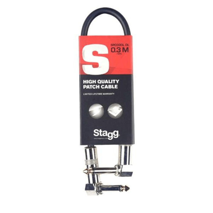 Stagg 10CM/4-Patch Cable L Plug DL