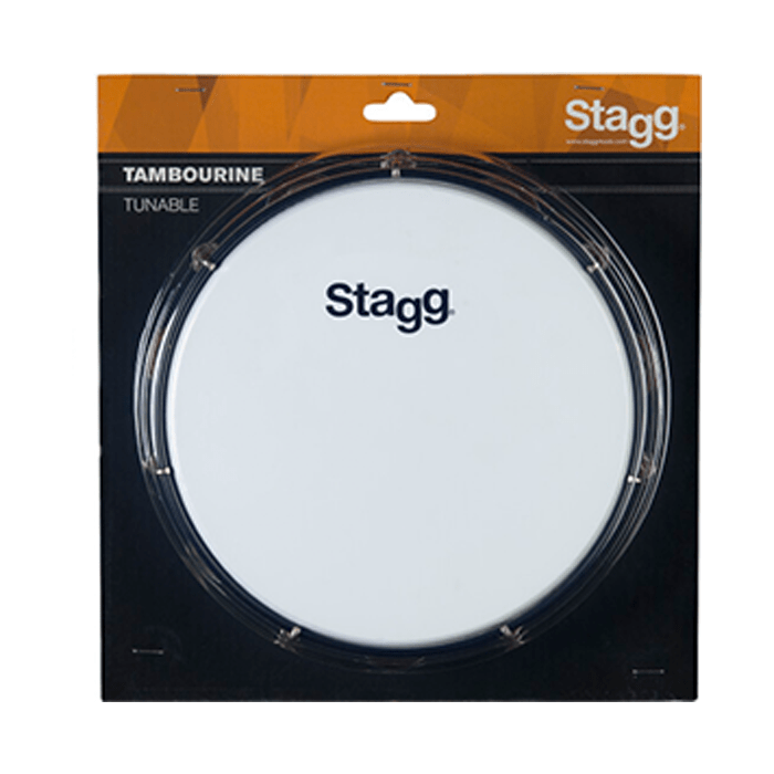 Stagg 10"Tambourine 2Rw JG/PLST Wood