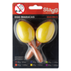 Stagg 2Pc Egg Maracas S/1 5/8Oz/Yw