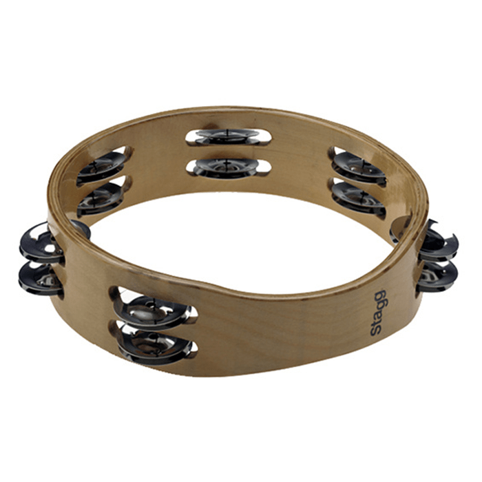 Stagg 8 Headless Tamb. Wood 2 RW