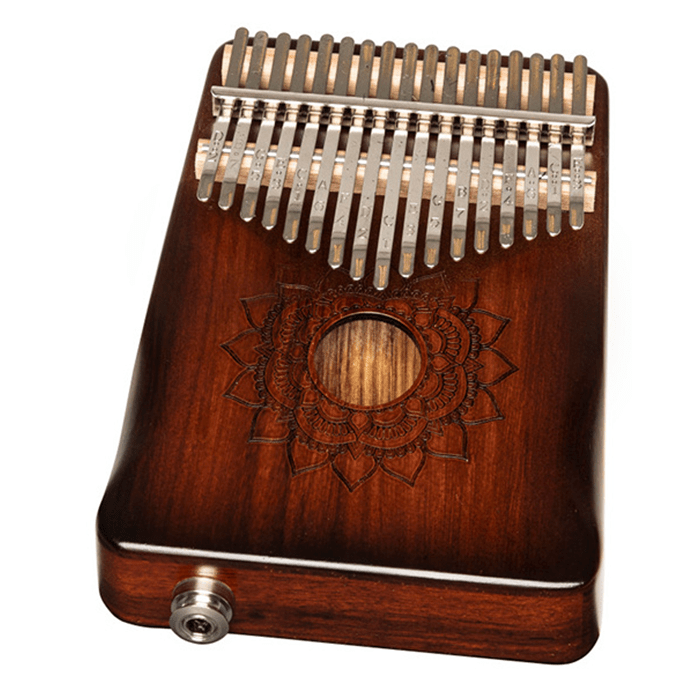 Stagg Electro Acoustic Mahogany Kalimba 17 Keys