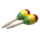 Oval 29Cm Reggae Maracas  Wood