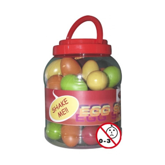 Stagg Plastic coloured Shaker egg