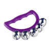 Stagg Plastic Hand Bell 5 Bells Purple