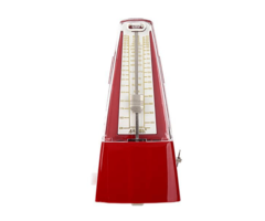Aroma AM707RD Mechanical Metronome Red