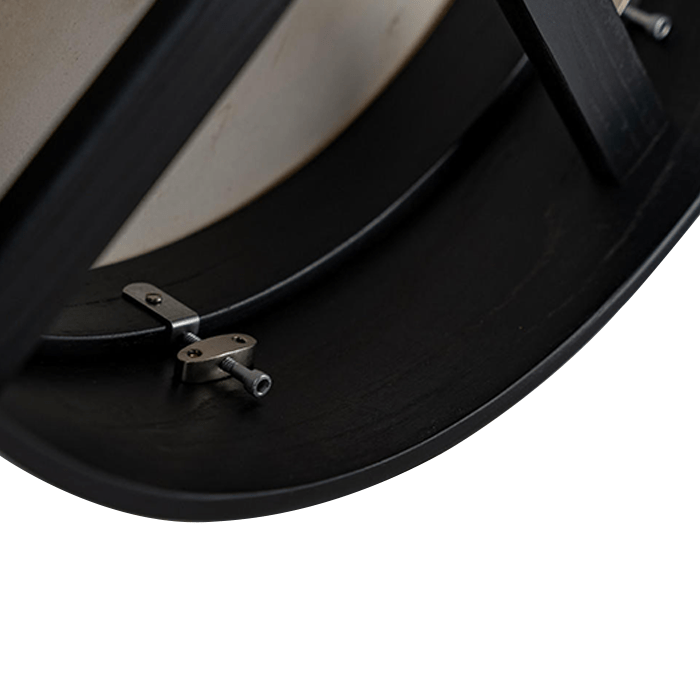 Mcneela Bodhran 16" Tuneable Black with Gig Bag