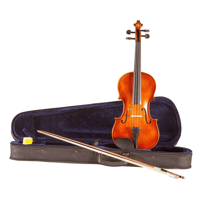 Koda 4/4 Size Violin Outfit Antique Brown Matt Finish