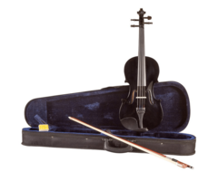 Koda VG00144 4/4 Violin Outfit Black