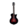 Miniature Pin E-Guitar Red/Black
